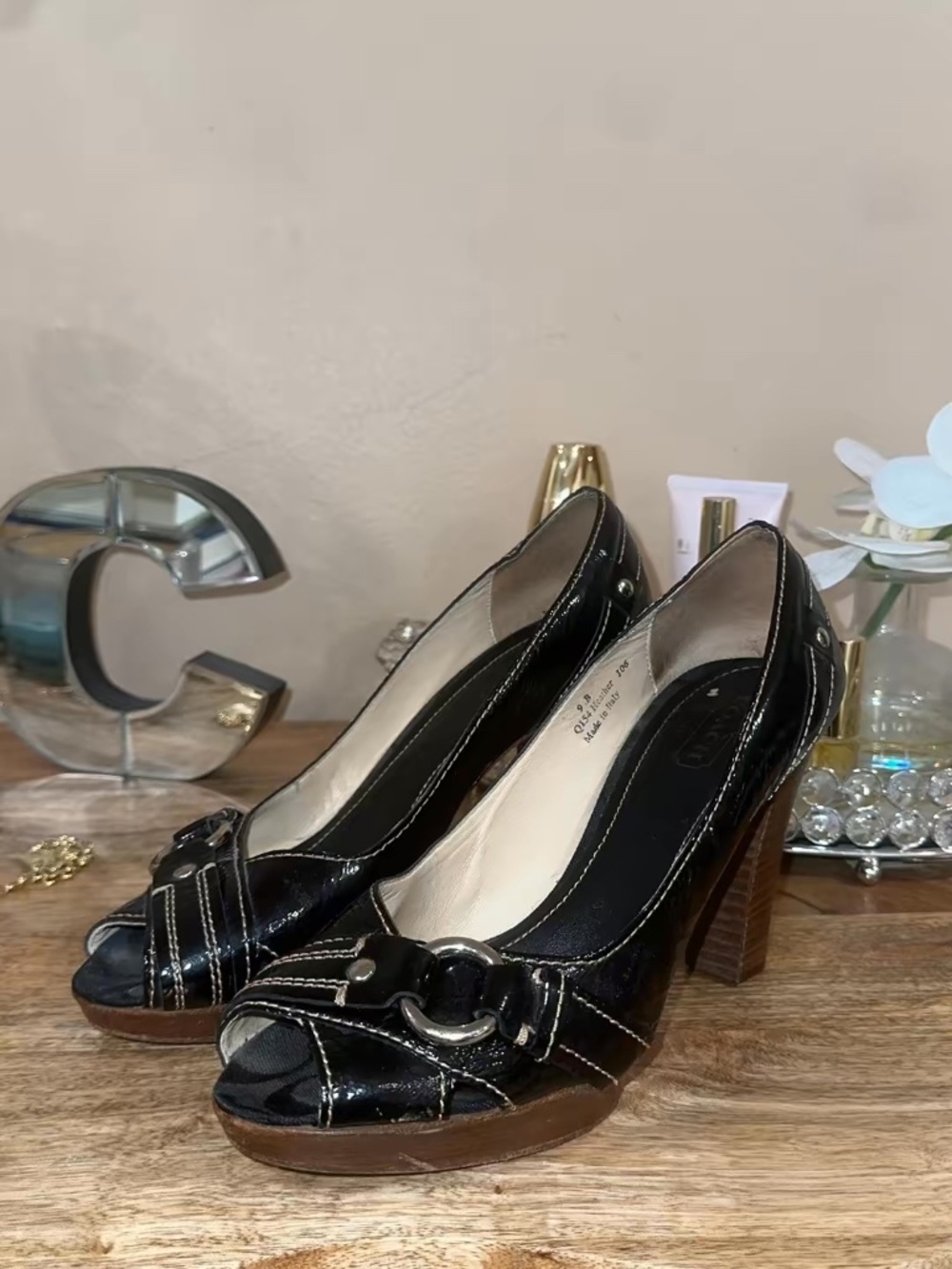 Vintage Coach Heels - Picture 2 of 2